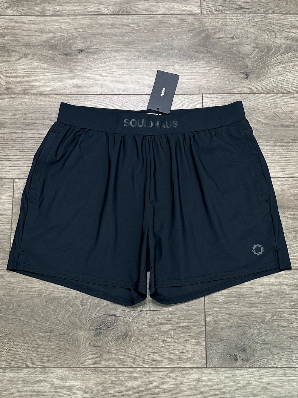 Haus Squidhaus 5” Essential Training Shorts Black Size Large